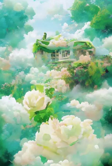 清凉夏日冰淇淋